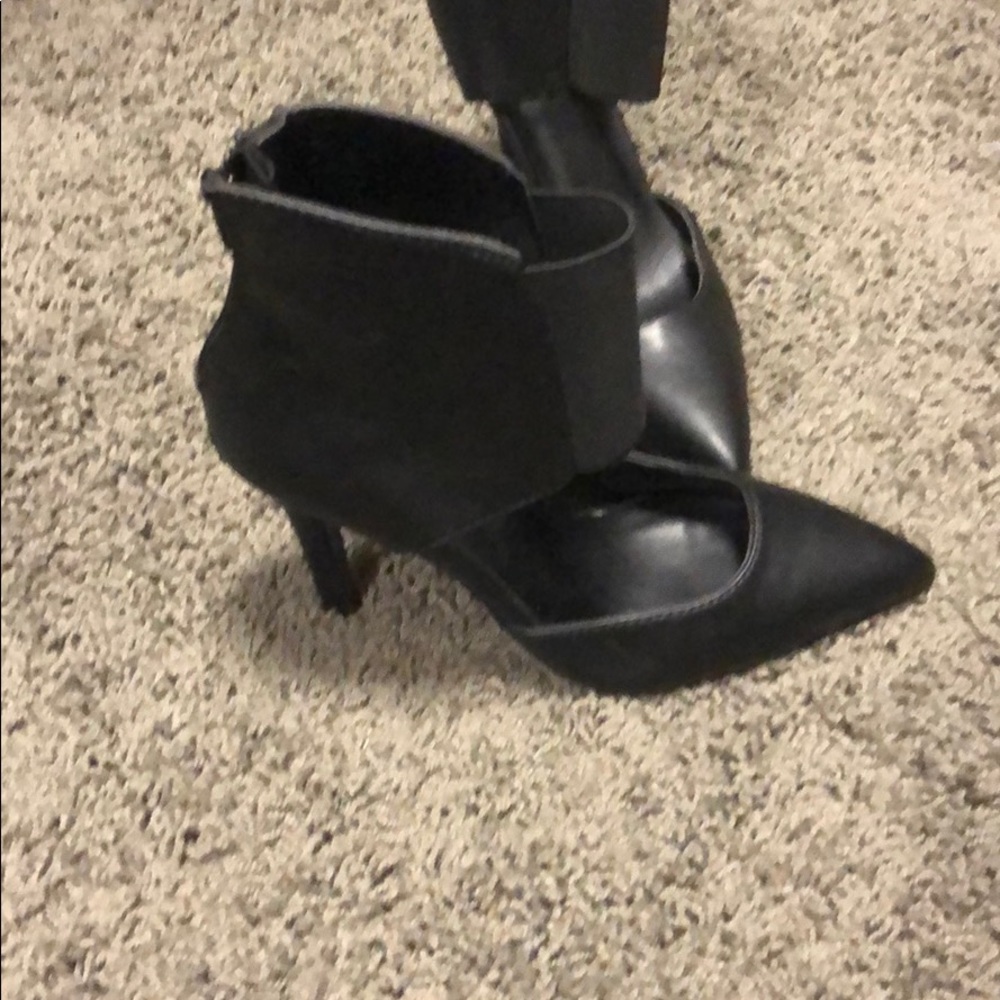Black heels